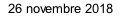 26 novembre 2018